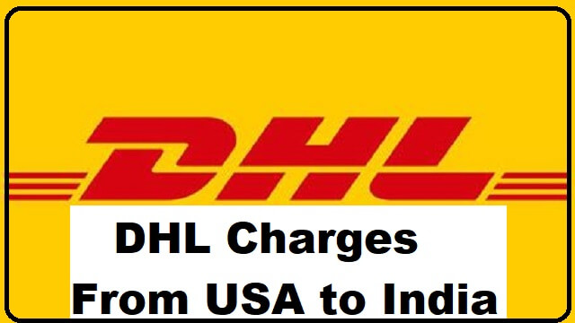DHL Charges From USA to India