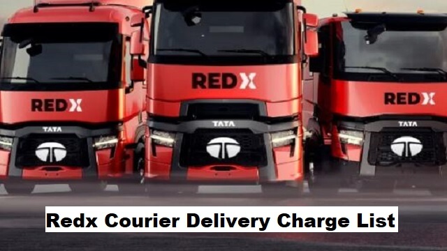 Redx Courier Delivery Charge, Cost, and Price List